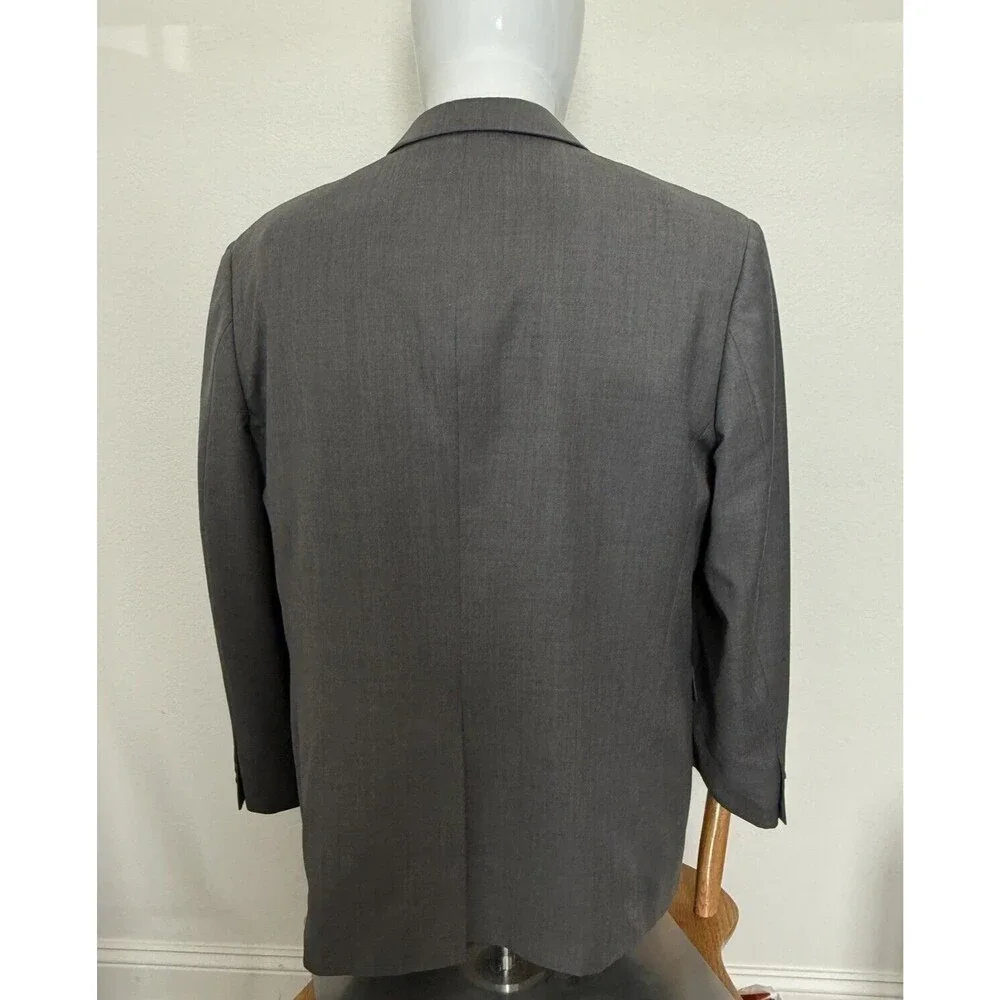 Kenny EL Men’s 48R Gray Sport‎ Coat Wool Blend Jacket